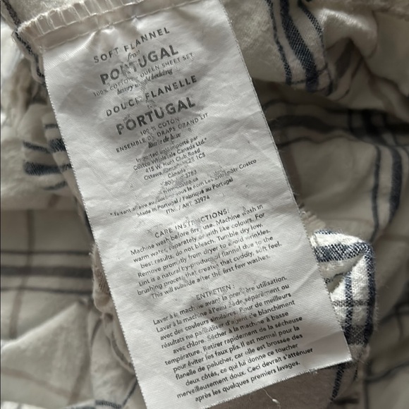 Plaid Mattress fitted sheet - Picture 2 of 5